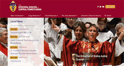 Desktop Screenshot of diocesecpa.org