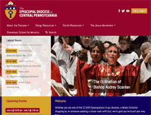 Tablet Screenshot of diocesecpa.org